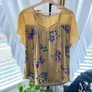 DANIEL RAINN Saharey Tassel Knit Top Stitch Fix XL